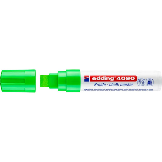 edding 4090 Kreidemarker, 4-15mm, hellgrün