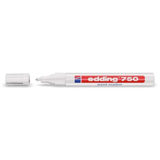 edding 750 Glanzlackmarker, 2-4 mm, weiß