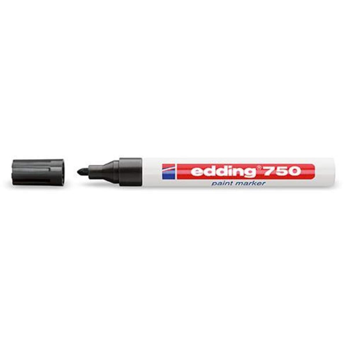 edding 750 Glanzlackmarker, 2-4 mm, schwarz