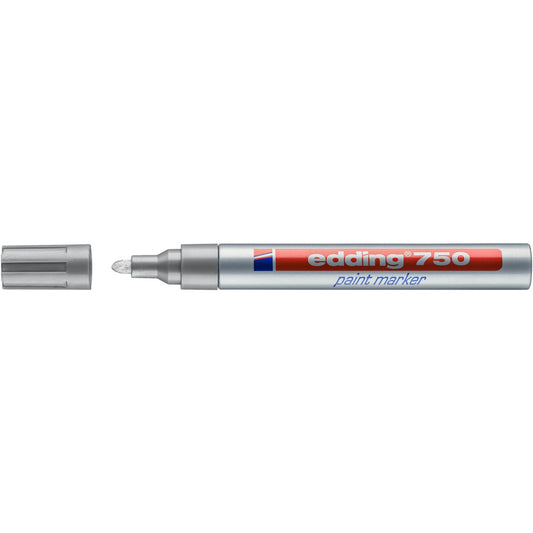 edding 750 Lackmarker, 2-4mm, silber