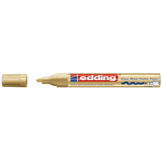 edding 750 Glanzlackmarker, 2-4mm, gold