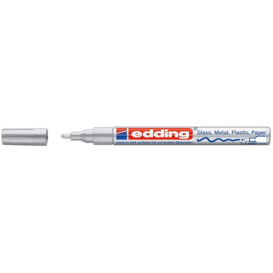 edding 751 Glanzlackmarker 1-2mm, silber