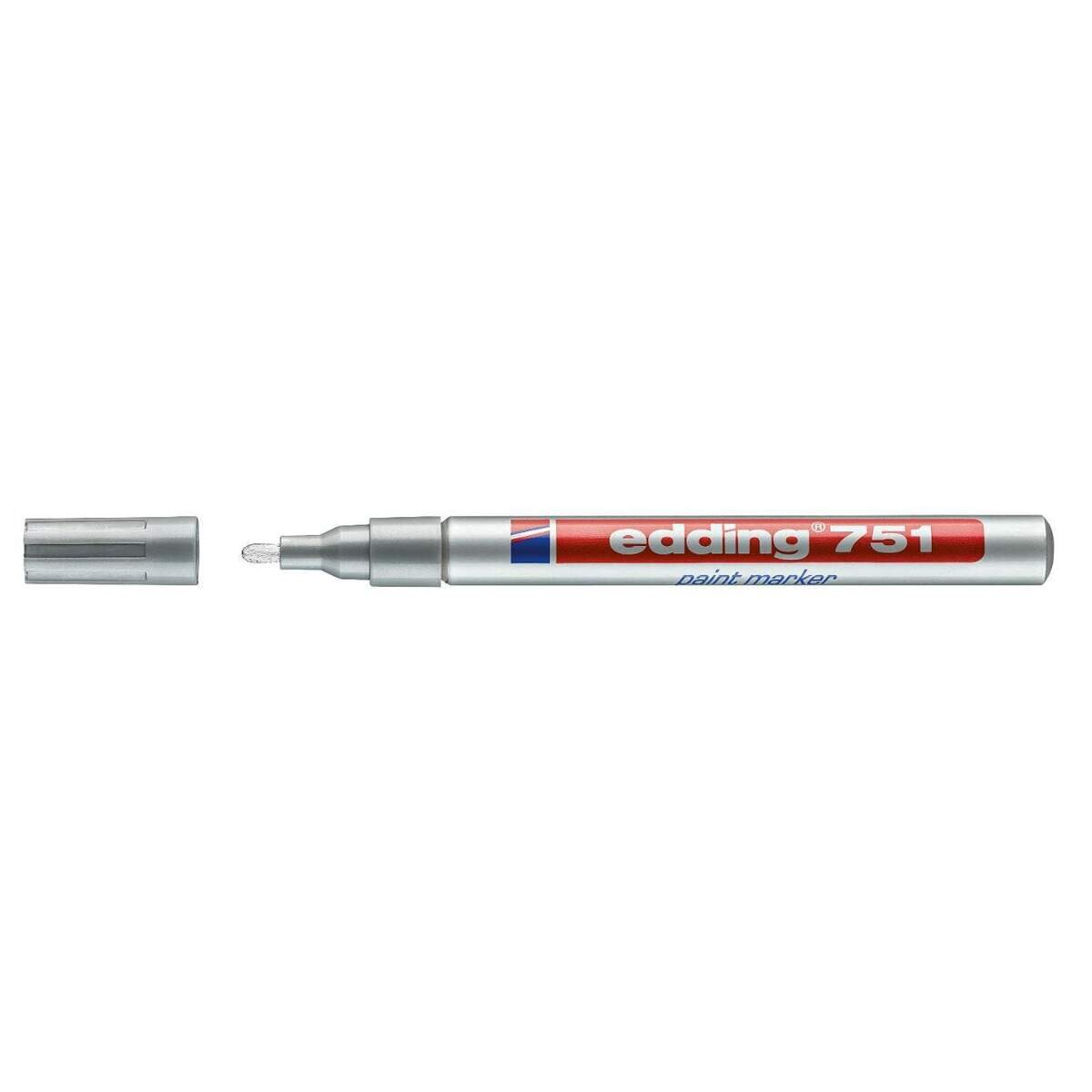 edding 751 Lackmarker 1-2mm, silber