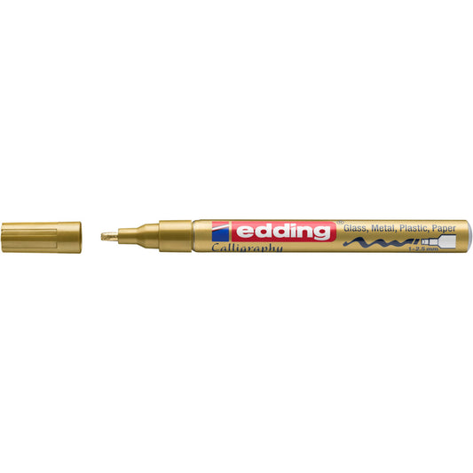 edding 753 Glanzlackmarker, 1-2.5mm, gold