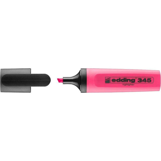 edding Textmarker edding 345 highlighter, nachfüllbar, rosa