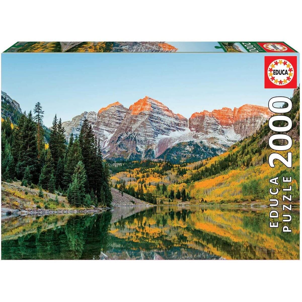 Educa 19279 Puzzle - Maroon Bells, 2000 Teile