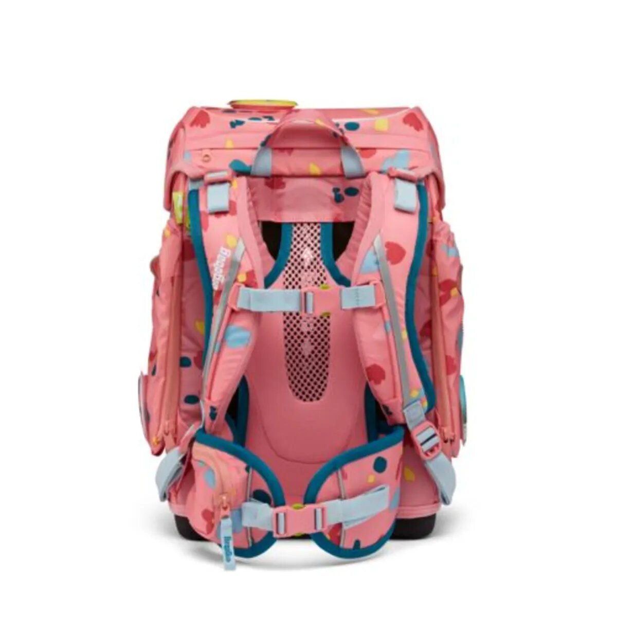 ergobag CUBE MAIN Schulrucksack-Set ZitronenfaltBär, 5-teilig