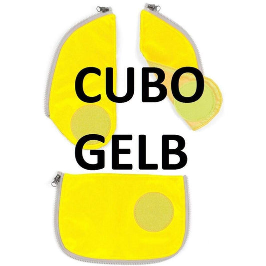 ergobag CUBO Sicherheitsset, gelb, 3-teilig