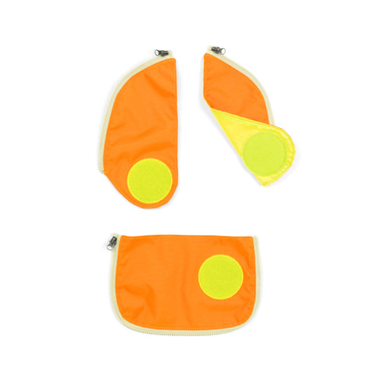 ergobag CUBO Sicherheitsset, orange, 3-teilig