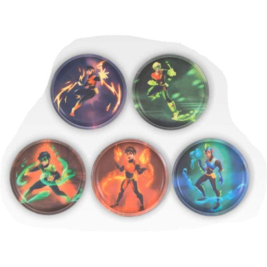 ergobag Klettie-Set Superhelden 5-tlg.