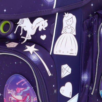 ergobag Sticker Reflexie-Sticker Set Prinzessin