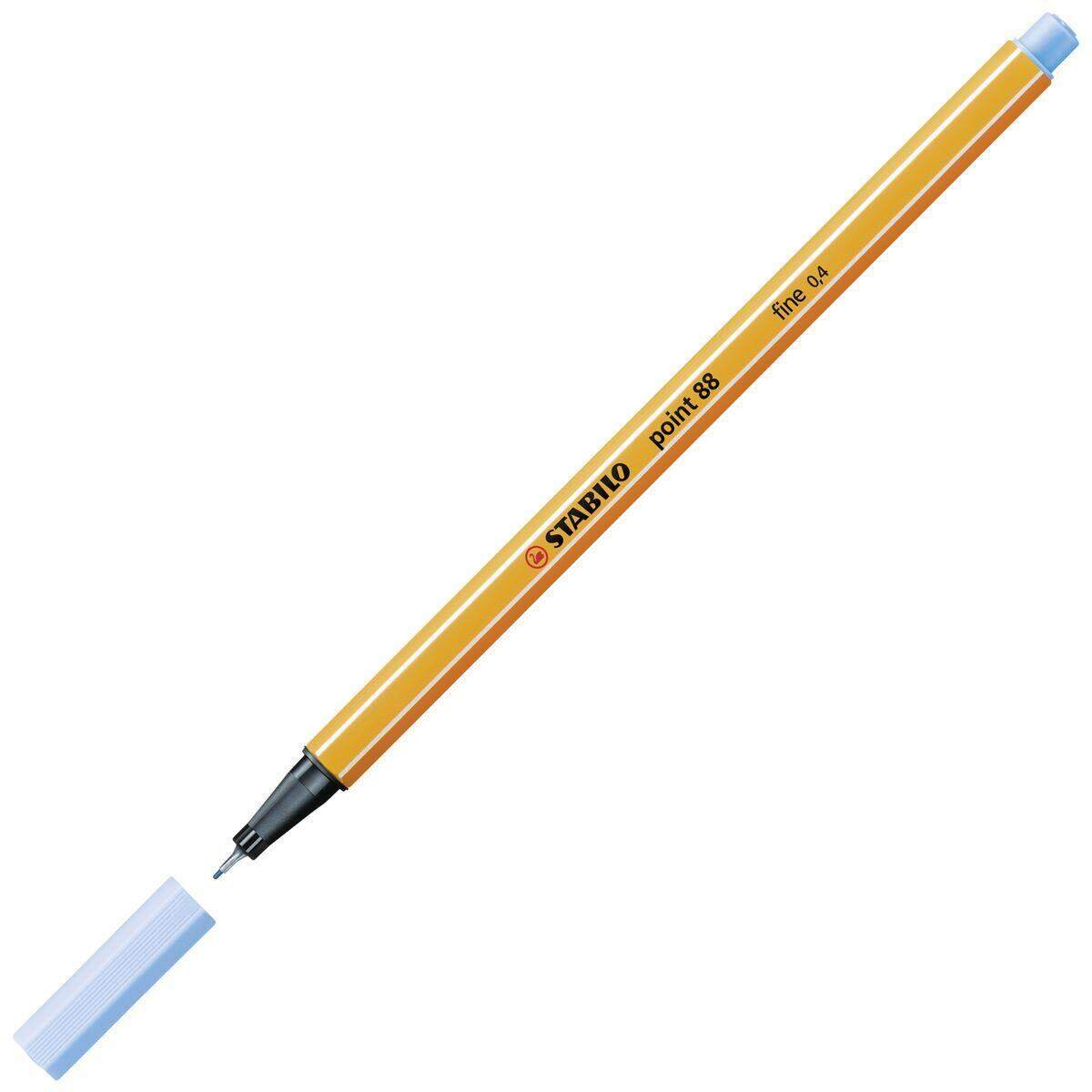 Fineliner - STABILO point 88 - Einzelstift - eisblau