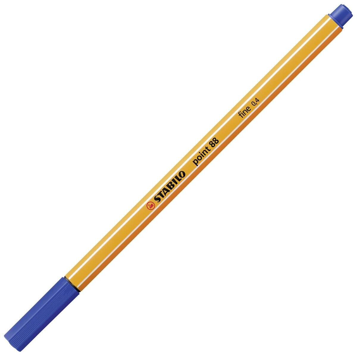 Fineliner - STABILO point 88 - Einzelstift - blau