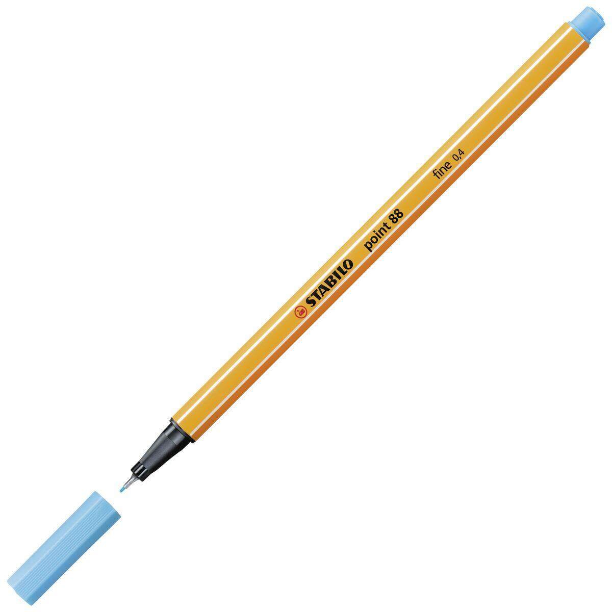 Fineliner - STABILO point 88 - Einzelstift - azurblau