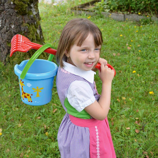 Gowi Eimer mit Tiermotiven Ø 18cm, 1 Stück, 4-fach sortiert