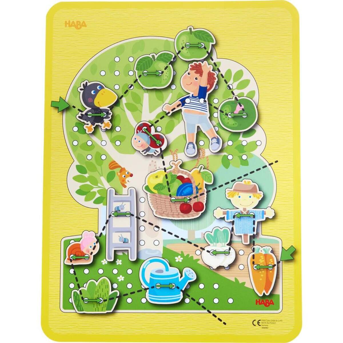 HABA 306082 Fädelspiel Obstgarten