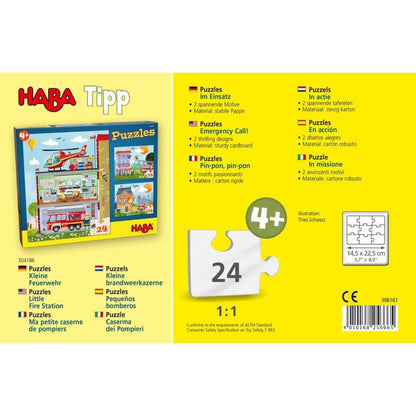 HABA 306161 Puzzles Im Einsatz