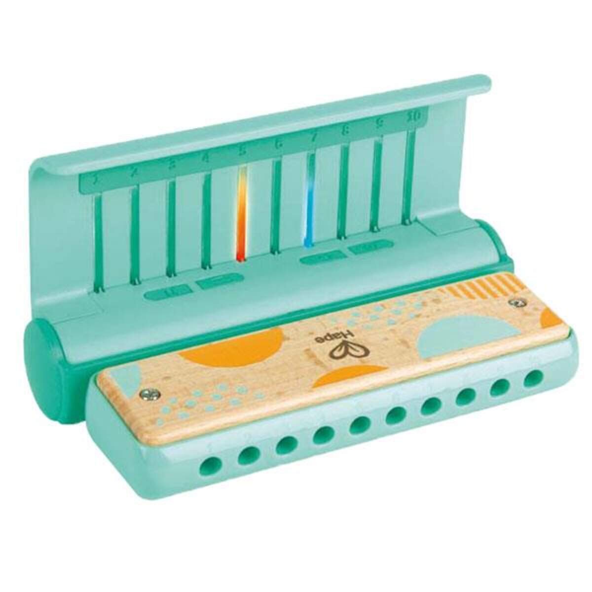 Hape E0623 Leuchtende Lern-Harmonica