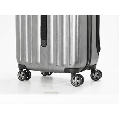 Hardware Profile Plus Business Trolley hoch, 4-Rollen, Metallic Grey Brushed