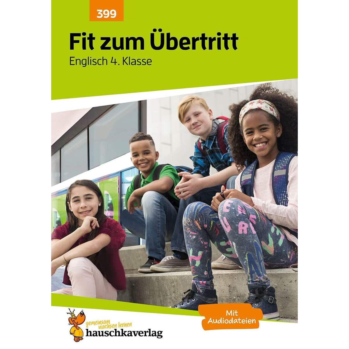 Hauschka Verlag Fit zum Übertritt - Englisch 4. Klasse, A4-Heft