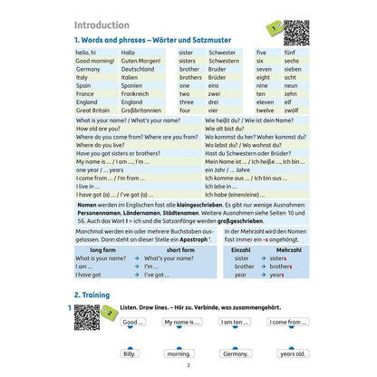 Hauschka Verlag Fit zum Übertritt - Englisch 4. Klasse, A4-Heft