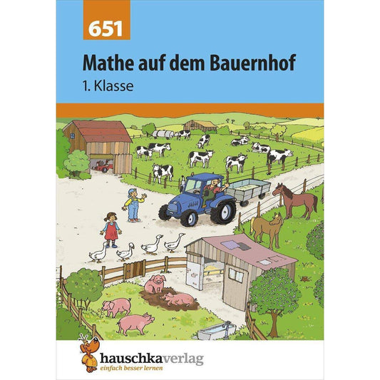 Hauschka Verlag Mathe auf dem Bauernhof 1. Klasse