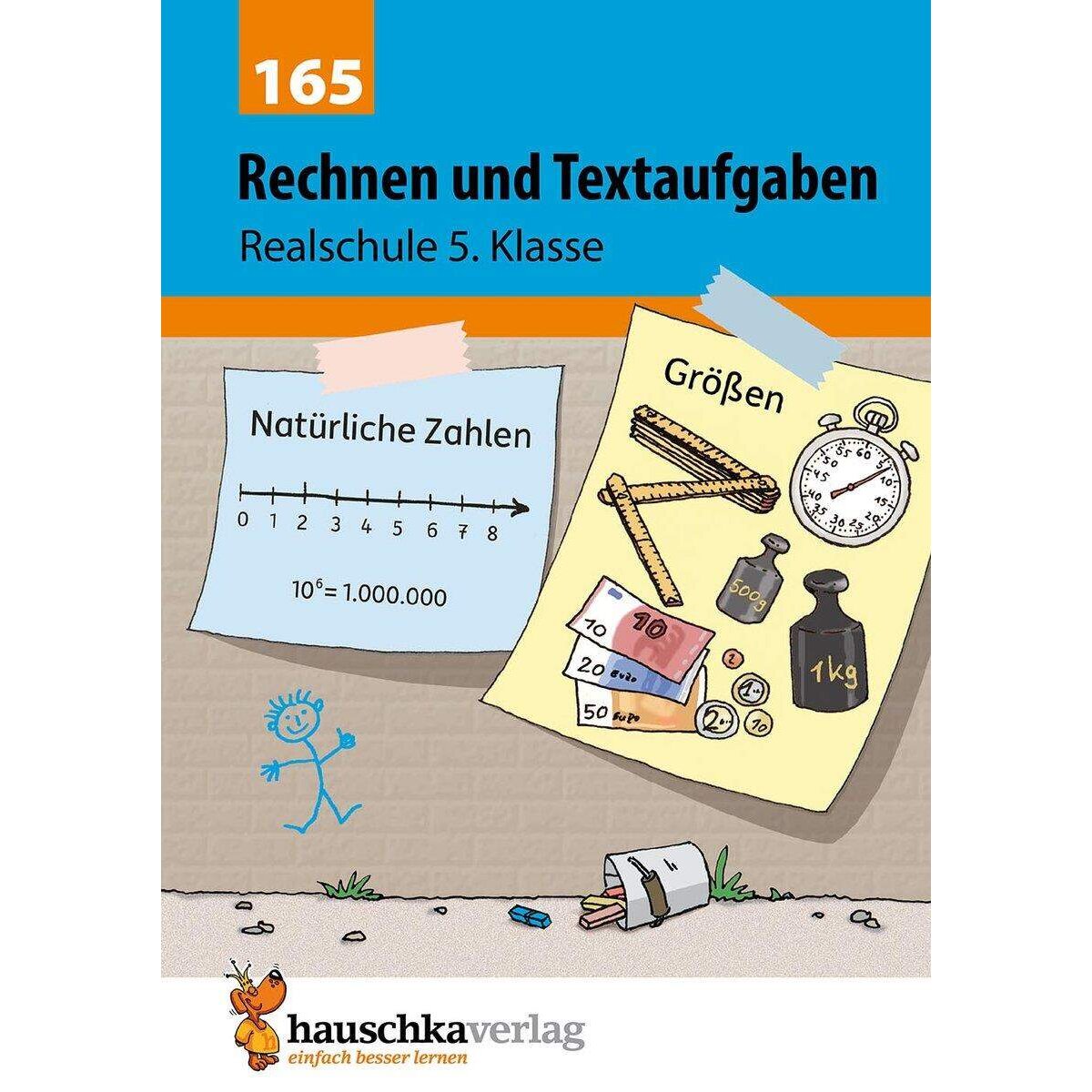 Hauschka Verlag Rechnen und Textaufgaben Realschule 5. Klasse