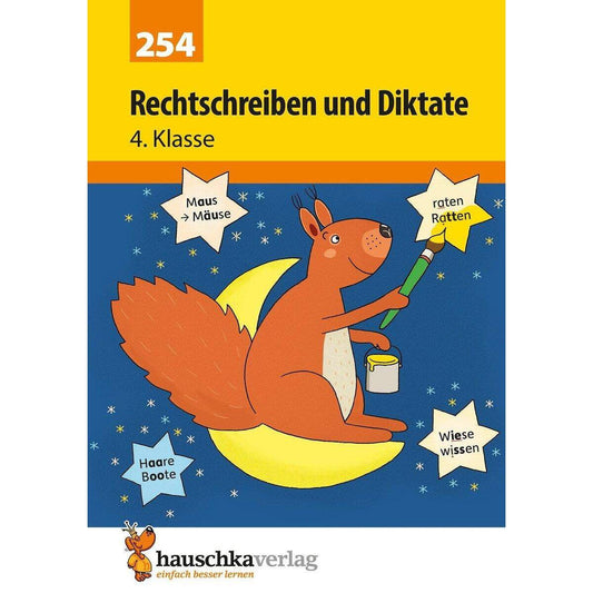 Hauschka Verlag Rechtschreiben und Diktate 4. Klasse