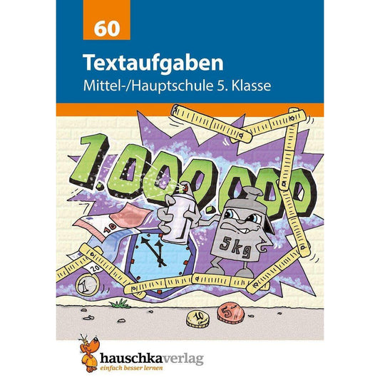 Hauschka Verlag Textaufgaben Mittel-/Hauptschule 5. Klasse