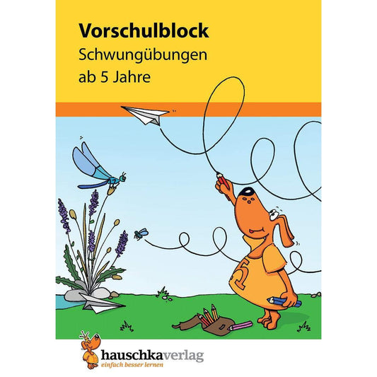 Hauschka Verlag Vorschulblock Schwungübungen ab 5 Jahre