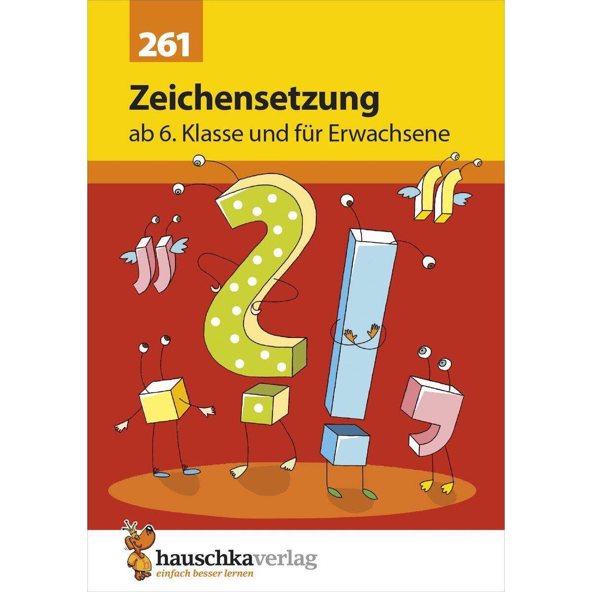 Hauschka Verlag Zeichensetzung ab 6. Klasse und für Erwachsene