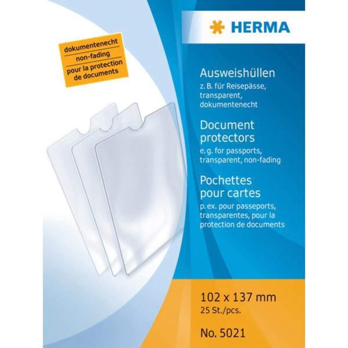 HERMA Ausweishüllen für Reisepässe, 102 x 137mm, 1 Stück