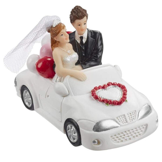 hobbyfun Hochzeitsauto 10 x 5,5 cm