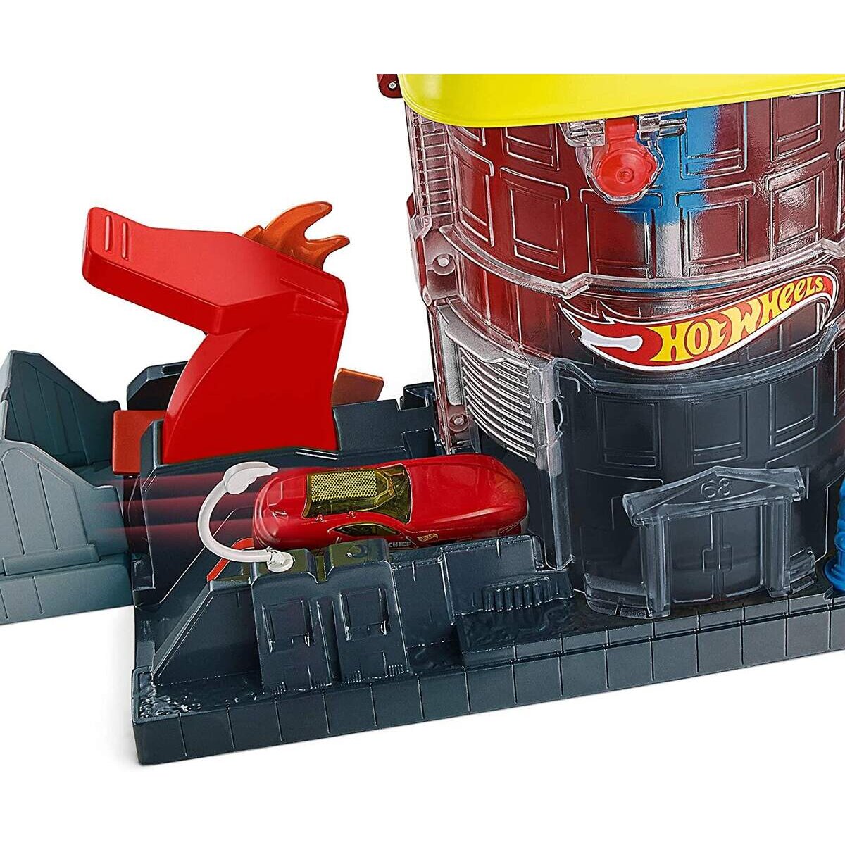 Hot Wheels City Feuerwehr-Einsatzzentrale Spielset