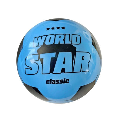 Idena 40610 Ball World Star 13 cm, 1 Stück, 3-fach sortiert