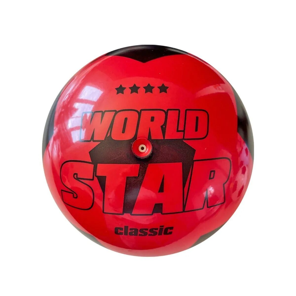 Idena 40610 Ball World Star 13 cm, 1 Stück, 3-fach sortiert