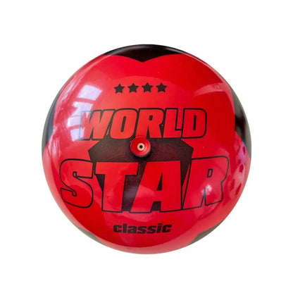 Idena 40610 Ball World Star 13 cm, 1 Stück, 3-fach sortiert