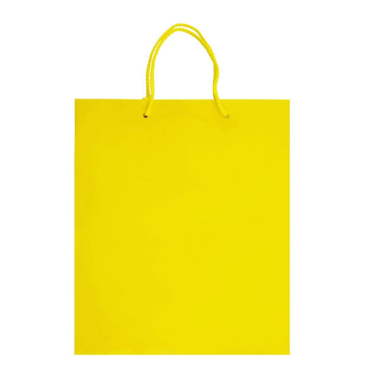 Idena Geschenktasche Uni 23x18x10cm, farbig sortiert