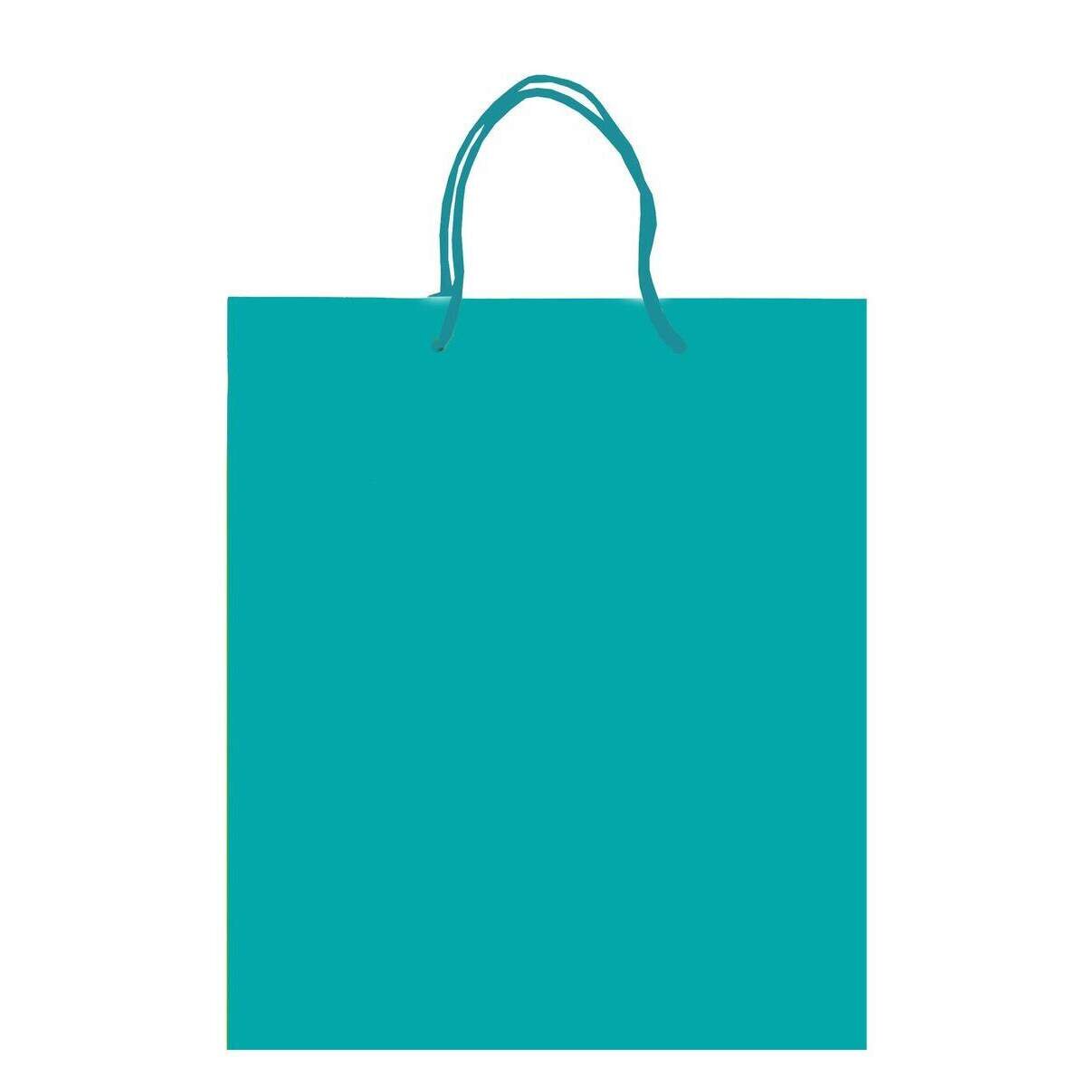 Idena Geschenktasche Uni 23x18x10cm, farbig sortiert