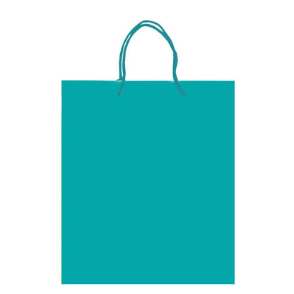 Idena Geschenktasche Uni 23x18x10cm, farbig sortiert