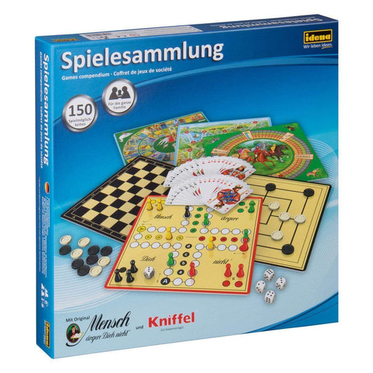 Idena Spielesammlung mit 150 Spielmöglichkeiten