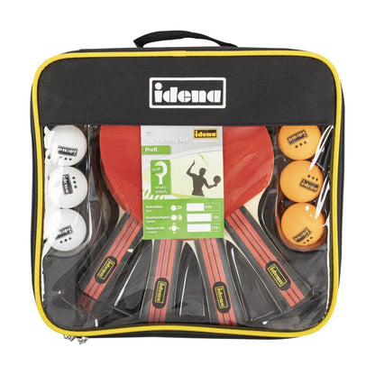 Idena 40222 Tischtennis-Set Profi, 13-teilig