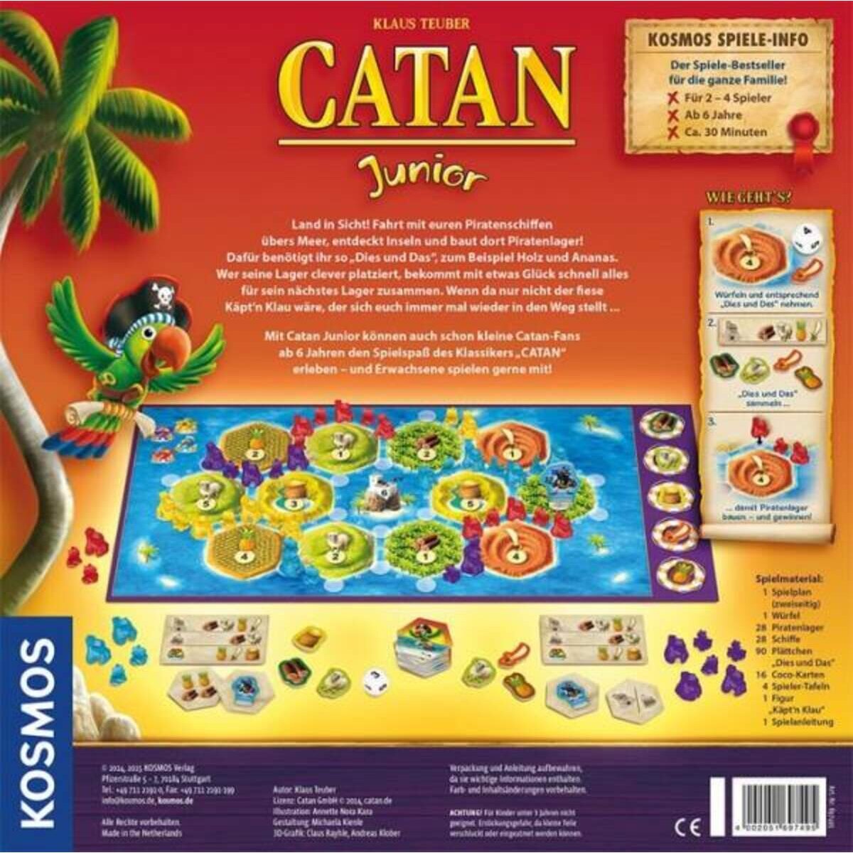 KOSMOS CATAN Junior, Brettspiel