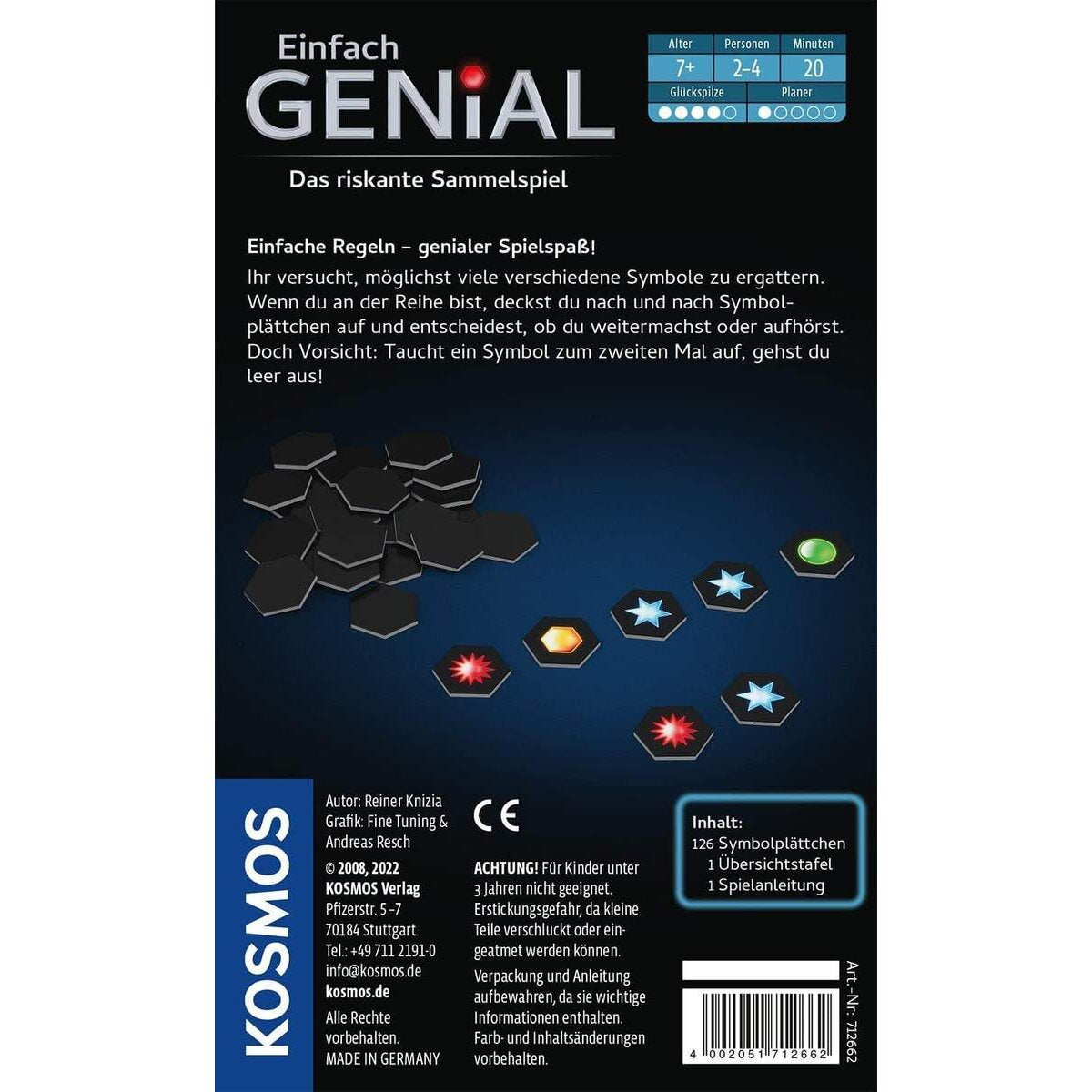 KOSMOS Legespiel Einfach Genial