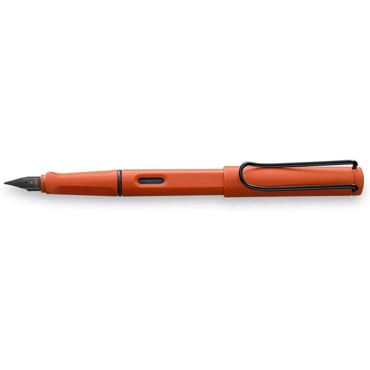 LAMY safari Füllhalter 041 – Moderner Füller in der Farbe Terra mit ergonomischem Griff