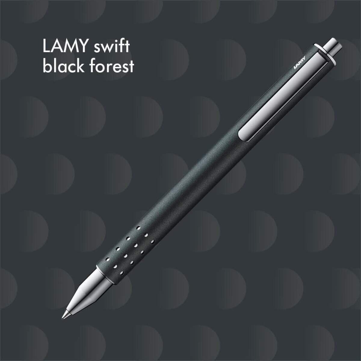 LAMY swift Tintenroller 335 black forest, schwarz-grün