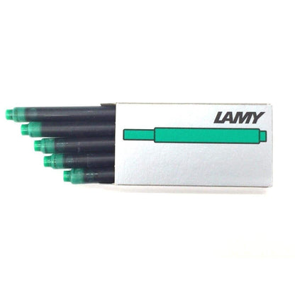 LAMY Tintenpatronen T10 grün, 5 Stück