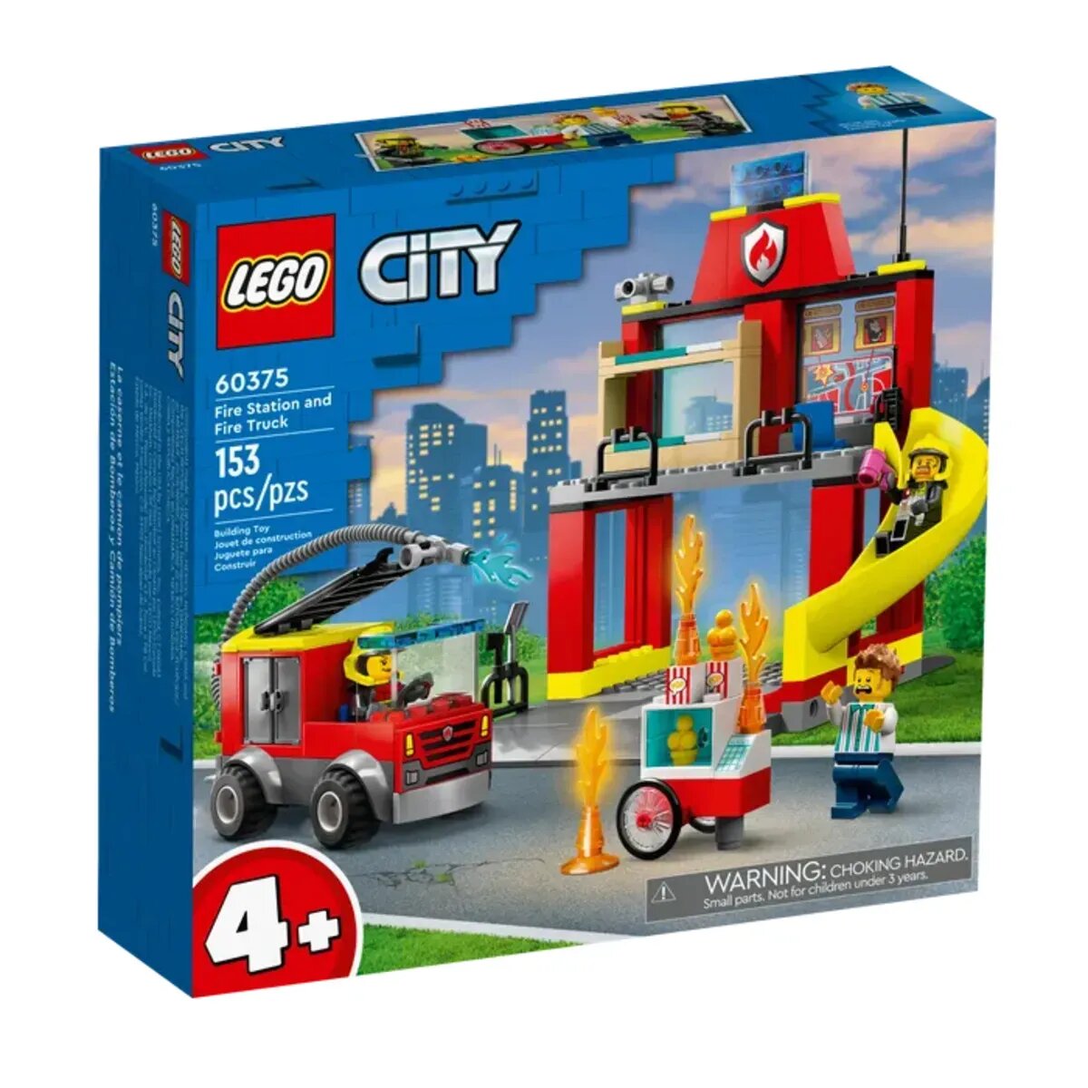 LEGO® City 60375 Feuerwehrstation und Löschauto