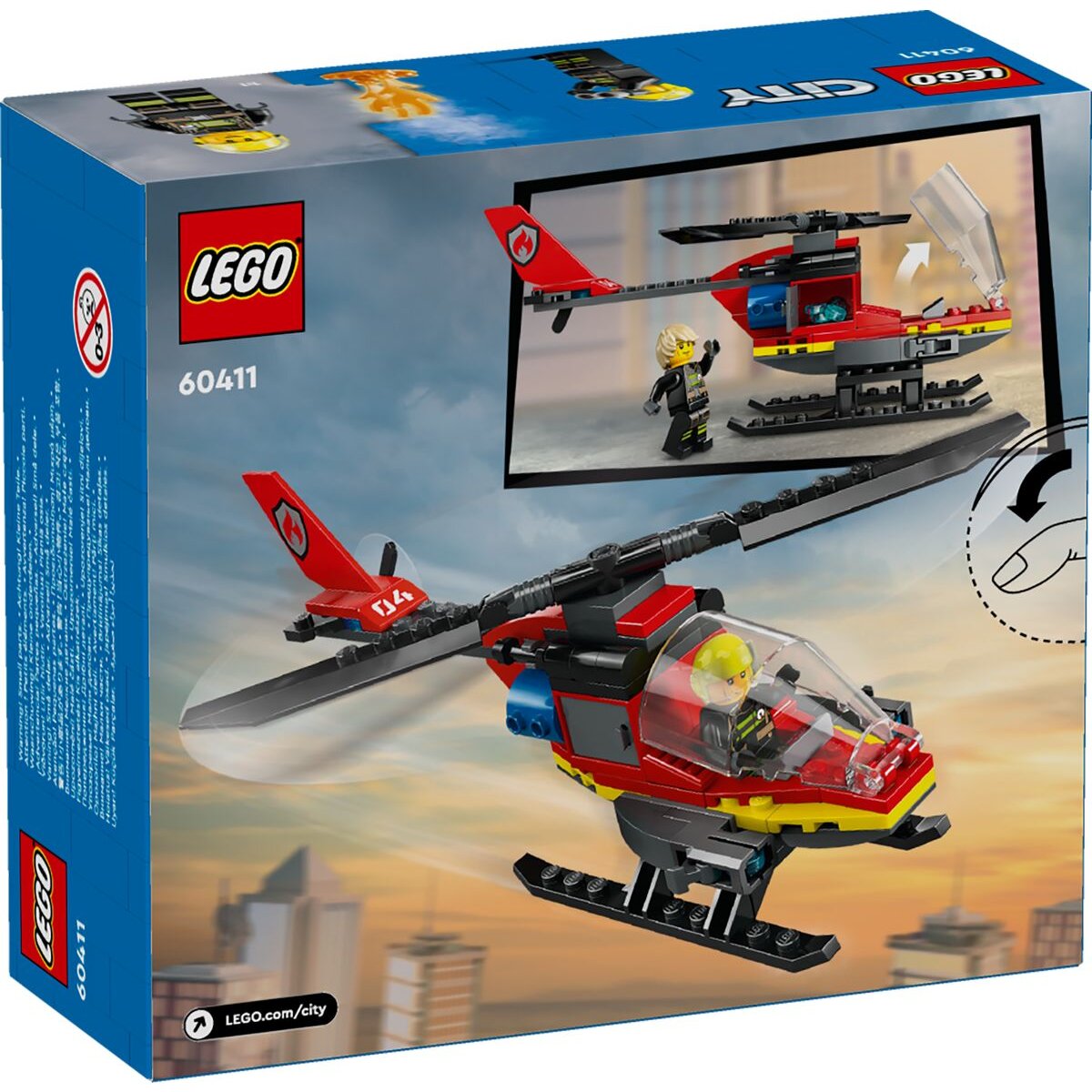 LEGO® City 60411 Feuerwehrhubschrauber