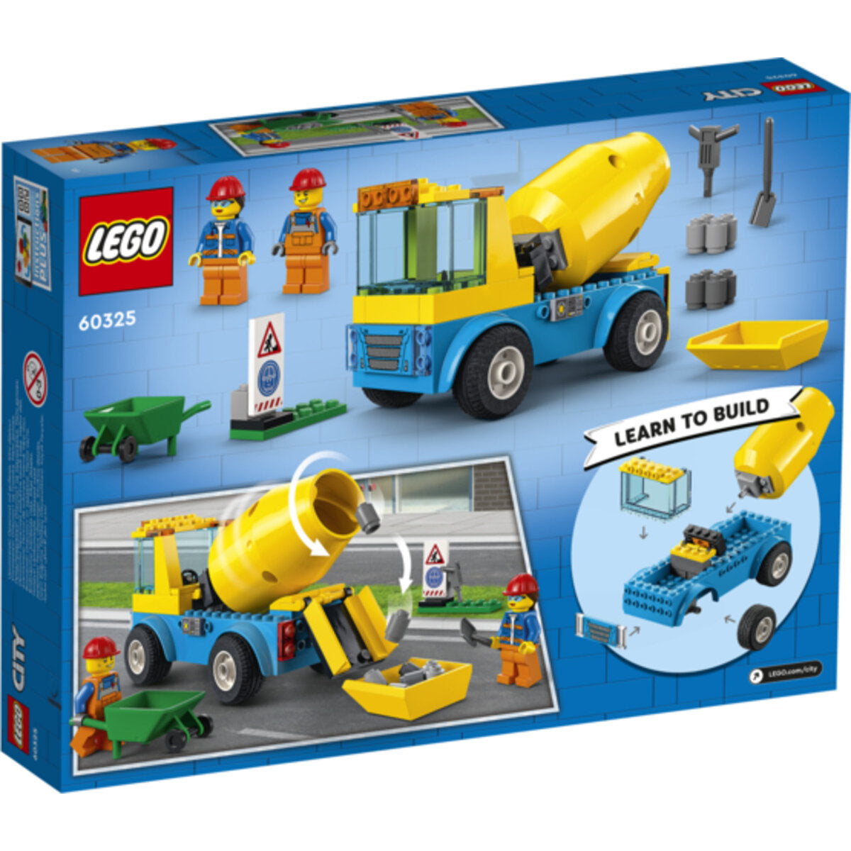 LEGO® City Great Vehicles 60325 Betonmischer